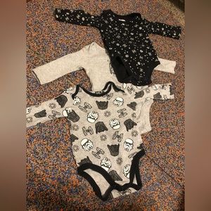 StarWars longsleeve body suit (3pack)
